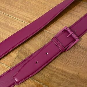 Betsey Johnson fuchsia bag strap
